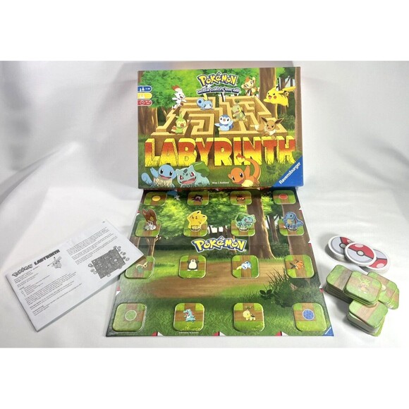 Pokemon Labyrinth Maze Ravensburger 2021 Board Game Complete - Picture 3 of 12